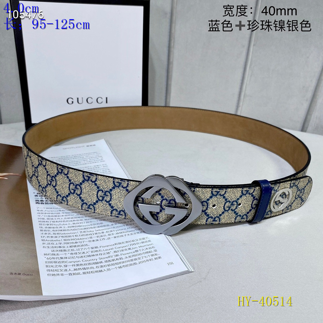 Gucci Belts 4.0CM Width 139